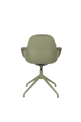 Armchair albert kuip swivel green