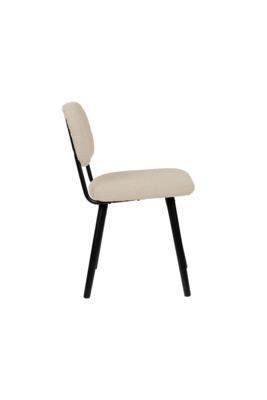 Housecraft living eetkamerstoel Jake bouclé