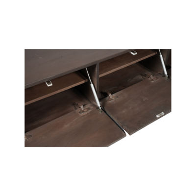 Zwevend Tv-meubel All Walnut
