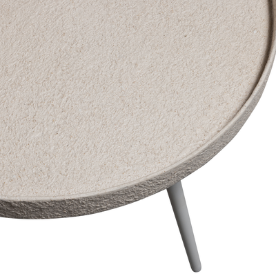 Bounds bijzettafel xl hout/metaal naturel 40xo76 cm
