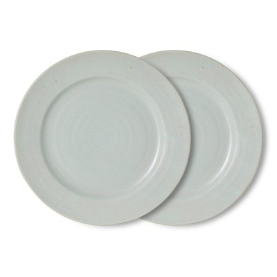 HKliving Servies Farmhouse Ceramics Diner bord - set van 2