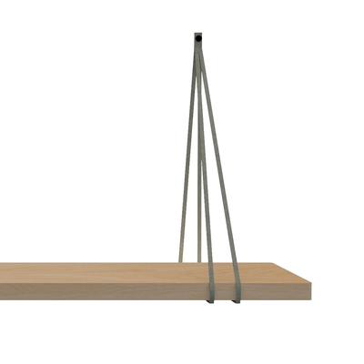 Leren split-plankdragers