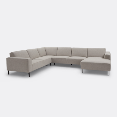Loods 5 u-hoekbank Toronto nero