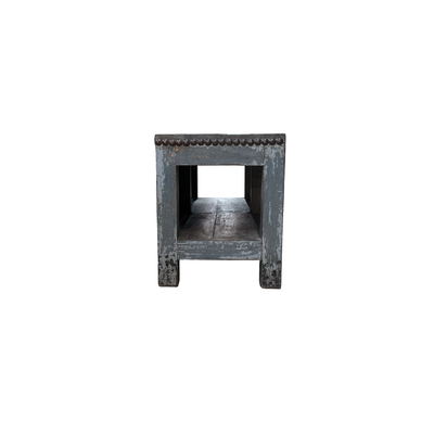 werkbank grijs met authentieke nagelrand