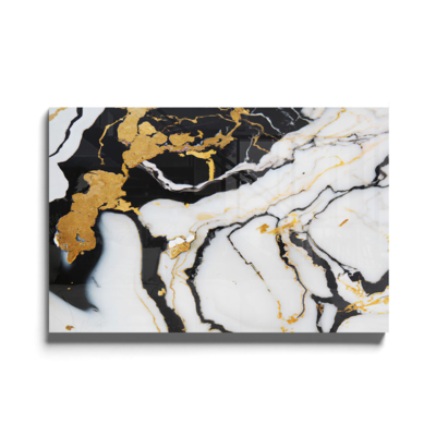 Walljar acrylglas schilderij - Broken Marble
