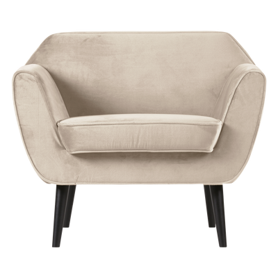 Rocco fauteuil velvet off white [fsc]