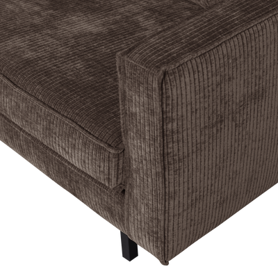 Rodeo 2-zits bank velvet taupe [fsc]