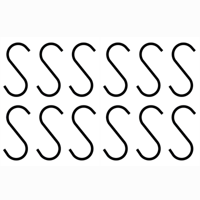 12x haakjes