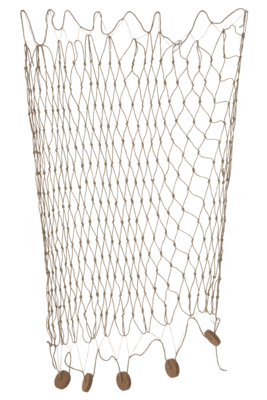Deco Visnet Bruin