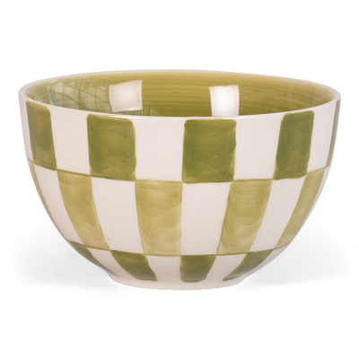 Kom Bowie pink green 13 cm