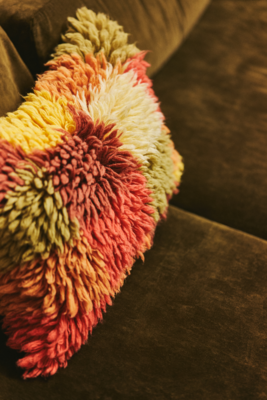 HKliving kussen Fluffy Rag