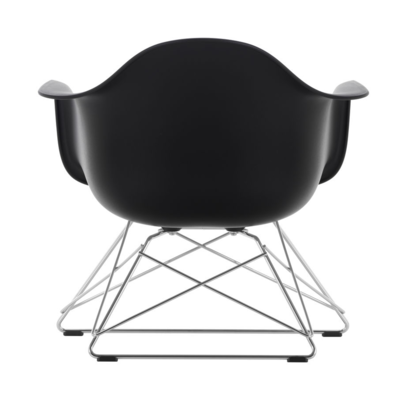 Vitra loungestoel Eames LAR chroom onderstel