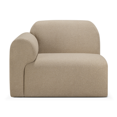 Bulky modulaire sofa - almond