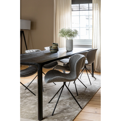 Zuiver Storm Eettafel Zwart