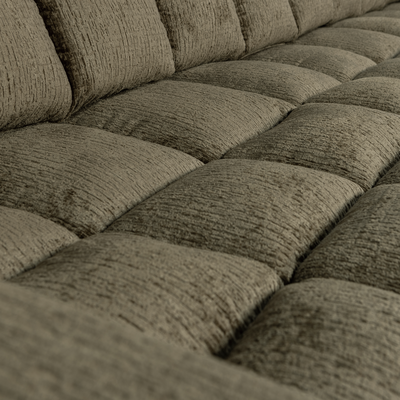 Second date chaise longue rechts ribstof terrazzo