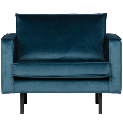 Rodeo fauteuil structure velvet frost