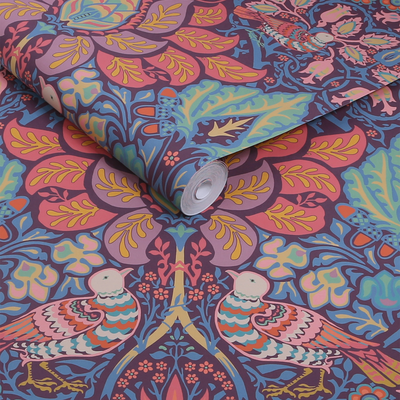 Behang William Morris at Home Dove Rose