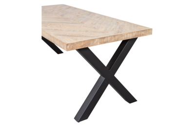 WOOOD tafel Tablo mango visgraat 200x90