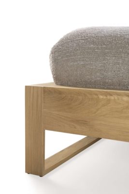 Ethnicraft bed Nordic II Oak 180x200 cm