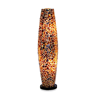 Vloerlamp apollo turtle gold capiz schelp