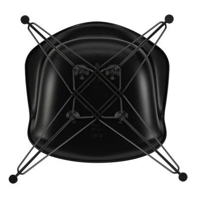 Vitra Eetkamerstoel DAR RE zwart