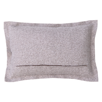 Kussen wol boucle taupe