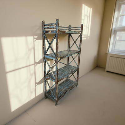 Rek blauw groot uniek