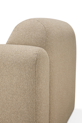 Bulky modulaire sofa - almond