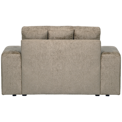 Second date loveseat velvet warmgrijs