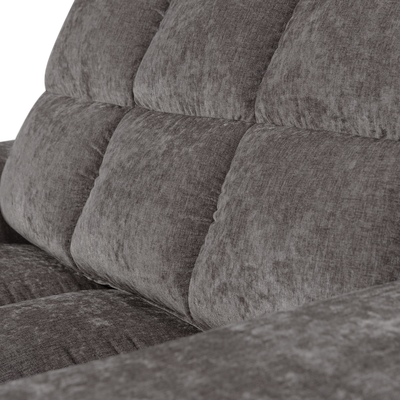 Second date loveseat velvet warmgrijs