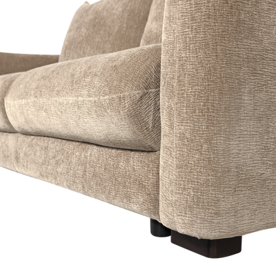 Jonne 3-zits slaapbank chenille bruin