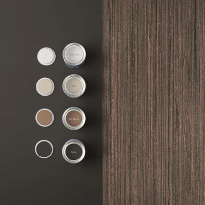 Graham &amp; Brown  vliesbehang met vinyl toplaag  Lustre Bronze