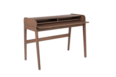 Zuiver bureau Barbier walnoot