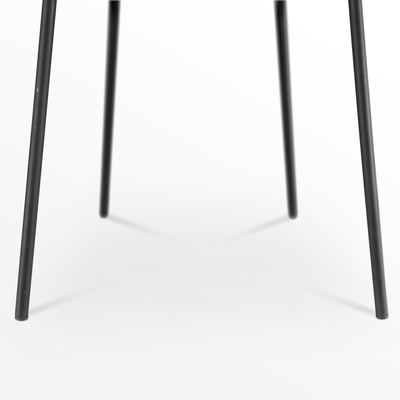 Eetkamerstoel Nora-Fé - zwart onderstel