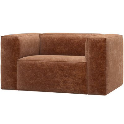 Bean fauteuil chenille velvet naturel