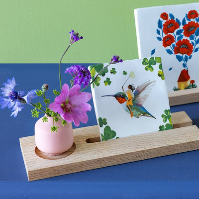 StoryTiles wandtegel Geluksvogel