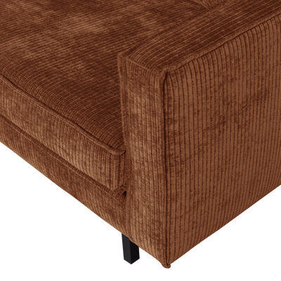Rodeo 2-zits bank velvet taupe [fsc]