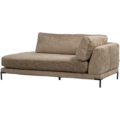 Couple lounge element rechts roest melange