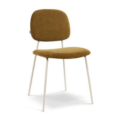 Eetkamerstoel Jasmijn - grijsbeige onderstel