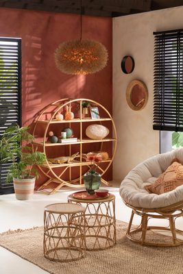 Vloerkleed havana naturel/wit small j-line