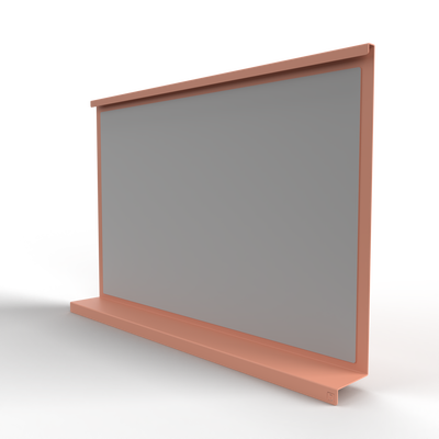 Steellish spiegel Murano L