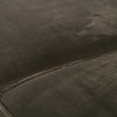 Statement hoekbank rechts chenille velvet terra