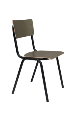 Zuiver Back To School Stoel Matt - Set van 4
