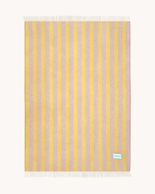 Maison Deux plaid Candy Wrap Geel Roze
