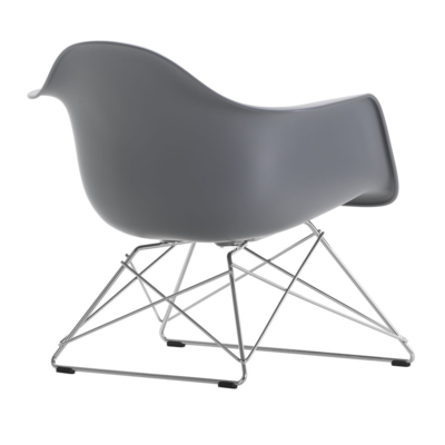 Vitra loungestoel Eames LAR chroom onderstel