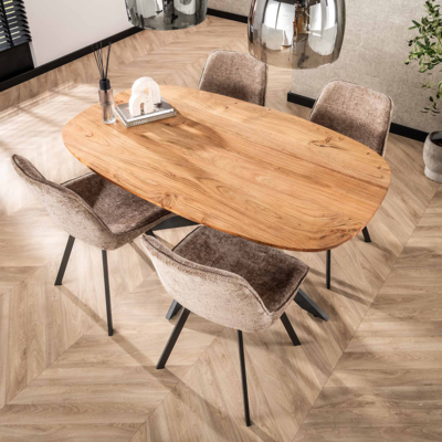 Eetkamertafel Deens Ovaal Kopenhagen