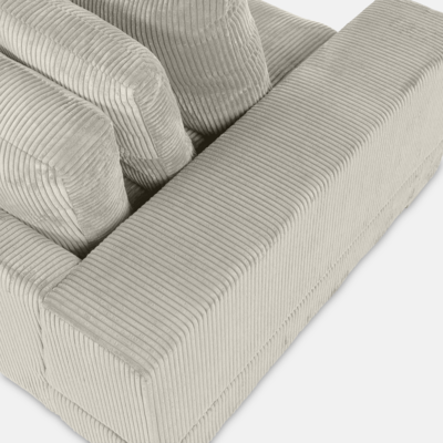 Loods 5 loveseat Mino ribfluweel