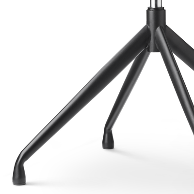 Draaibare eetkamerstoel Nola-Otis - zwart onderstel