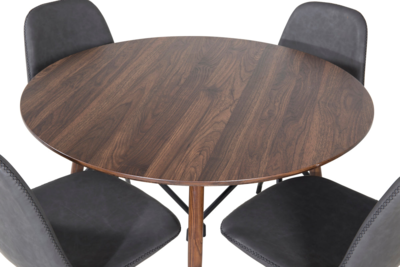Vemb Eetkamertafel - Ø100 cm Walnoot