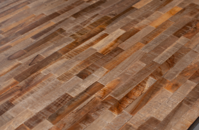 WOOOD tafelblad Tablo teak/metaal
